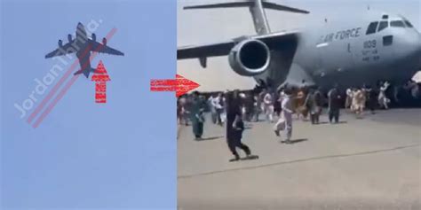 Sad Video Shows Afghanistan Citizens Falling From C 17 Plane At Kabul