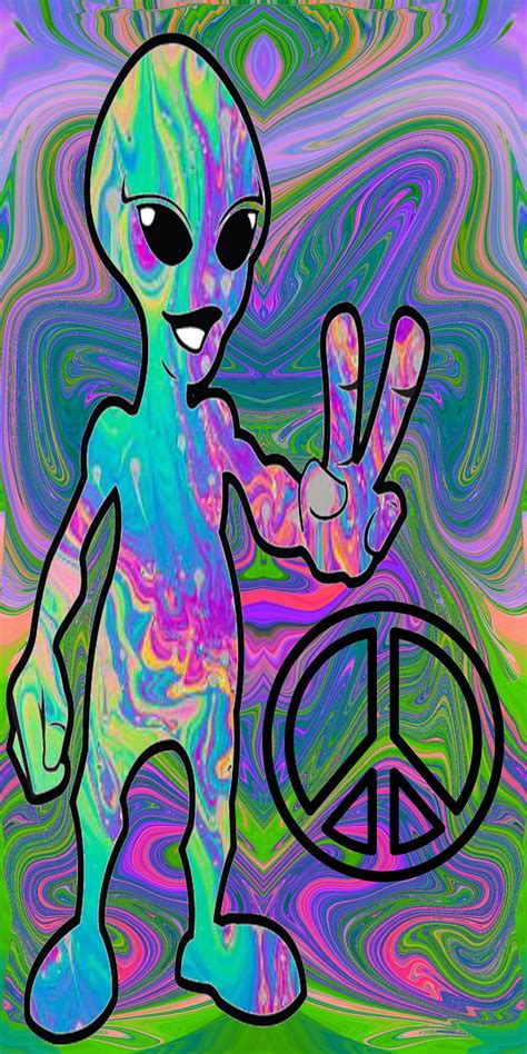 Purple Peace Sign Backgrounds