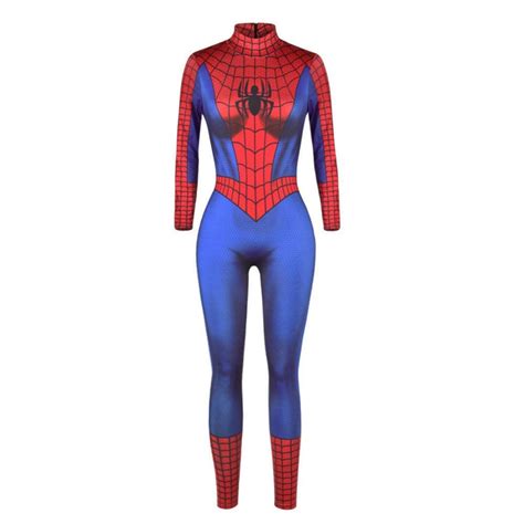 Woman Sexy Spider Costume Spider Girl Spiderman Costumes Etsy