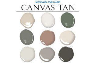 Sherwin Williams Canvas Tan Color Scheme Graphic By Concept Colors