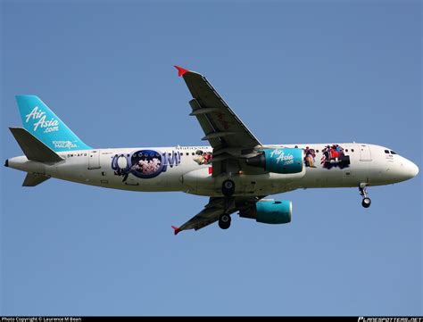 9M AFQ AirAsia Airbus A320 216 Photo By Laurence M Bean ID 148909