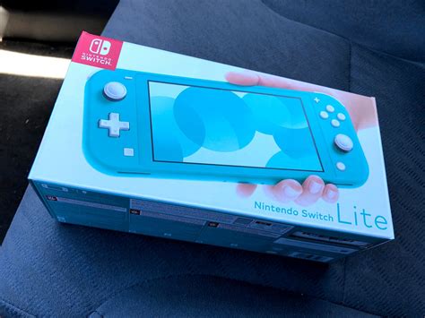 Nintendo Switch Lite In Gray With Box And Charger Does Have Mild Stick