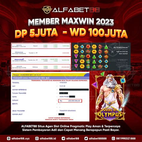 ALFABET88 On Twitter MEMBER MAXWIN DP 5JUTA WD 100JUTA Dibayar