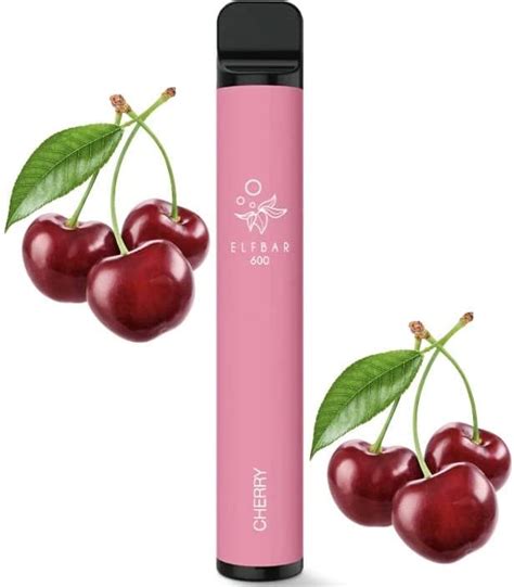 Vapor Town Elf Bar 600 Disposable Vape Cherry