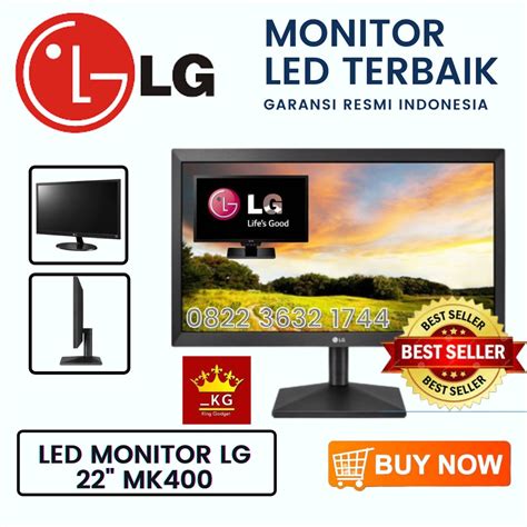 Jual PROMO MONITOR LED LG 22 INCH SERI LG 22MK400 RESOLUSI 1366 X 768