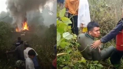 Detik Detik Helikopter Tni Ad Jatuh Di Kebun Teh Ciwidey Terungkap