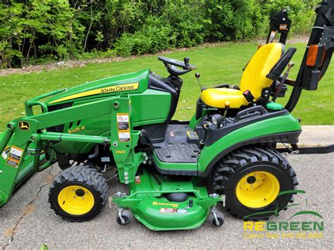 2014 John Deere 1025r Sub Compact Tractor Loader And Mower Regreen