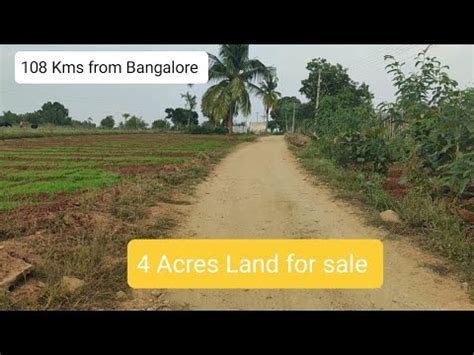 Acres Agriculture Land For Sale Kms From Bangalore