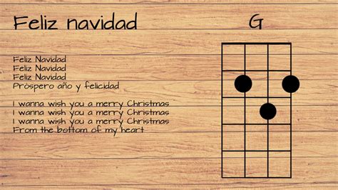 Feliz Navidad Ukulele Tutorial W Lyrics Chords Chordify