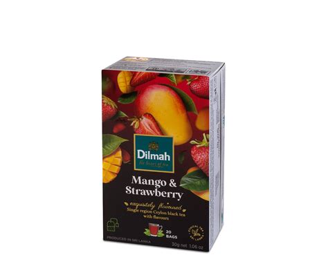 Dilmah Mango Strawberry X G Czarna Herbata Aromatyzowana W