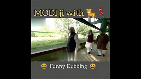 Modi Jee Ki Funny Dubbing😂 Modi Jee In Zoo L Funny Comedy Videos L Modi