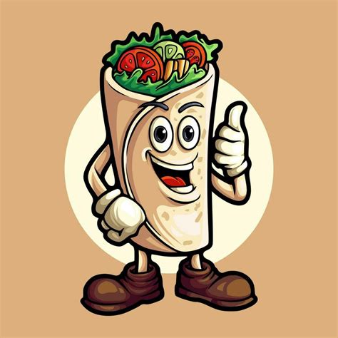 Smile Kebab Mascot 35584625 Vector Art At Vecteezy