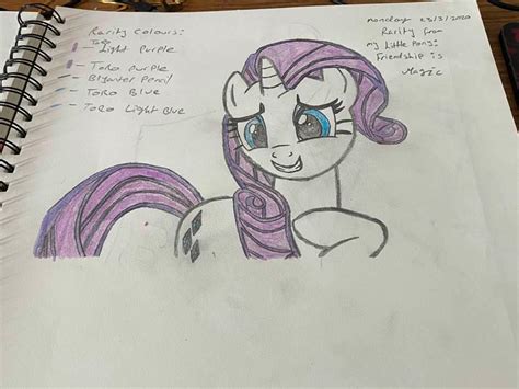 Rizo2612 Studios Rarity Drawing 7 By Rizo2612studios On Deviantart