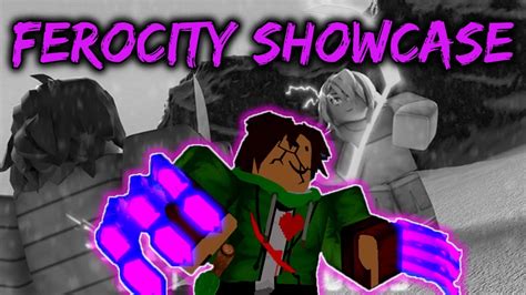 FEROCITY SHOWCASE Glitchtale Battle Of Souls Roblox YouTube