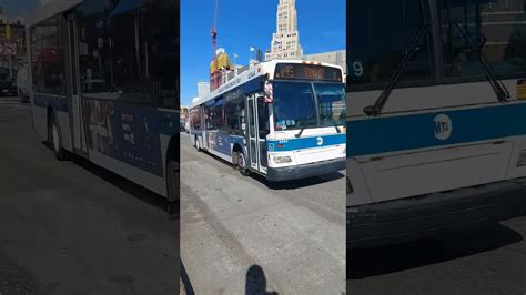 MTA NYCT Bus 2009 Orion NG Hybrid 4544 B45 At Atlantic Flatbush