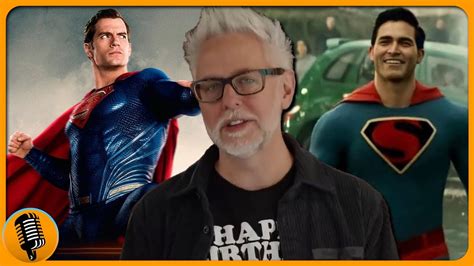 James Gunn Addresses Superman Legacy Costume Trunks Youtube