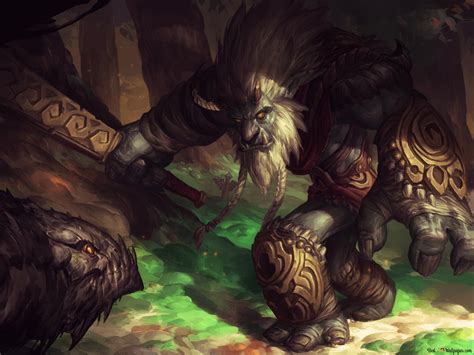 League Of Legends Trundle Der Trollkönig Hd Hintergrundbilder