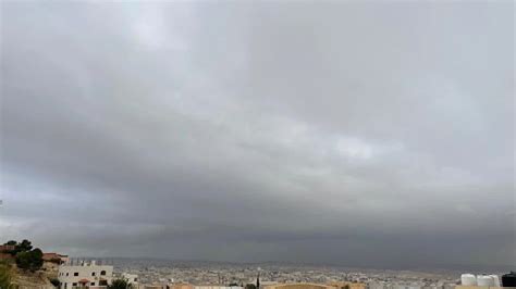 Jordan | A severe thundercloud affects parts of western Amman and Al ...