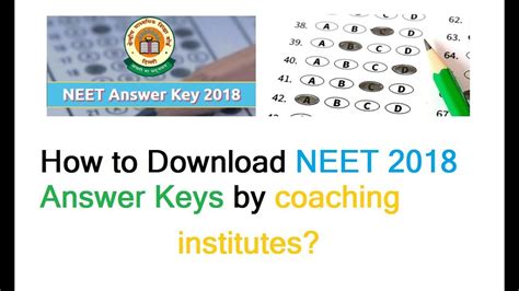 Neet Exam 2018 Question Paper And Key Answer Unofficial Answer Key