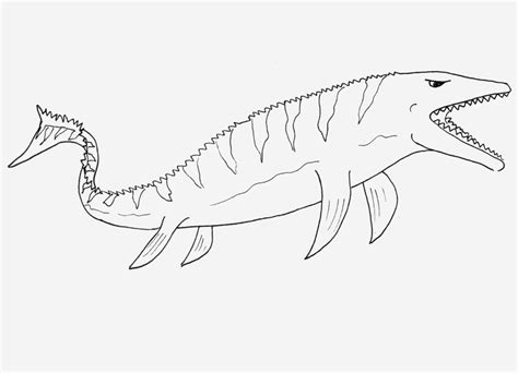 Mosasaurus Jurassic World Coloring Pages Coloring Pages