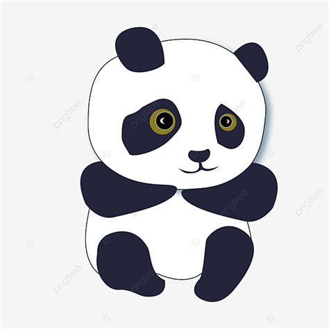 รูปหมีแพนด้าการ์ตูน Png หมีแพนด้า สมบัติของชาติ มณฑลเสฉวนภาพ Png