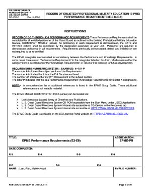 Fillable Online Uscg Cg Uscg Fax Email Print Pdffiller