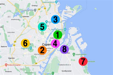 D Nde Alojarse En Copenhague Mejores Zonas Y Hoteles Mapa