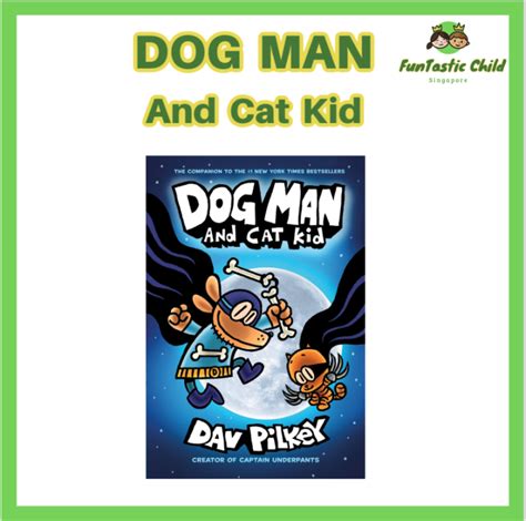 FunTastic Child DOG MAN And Cat Kid Comics Books for Children DOG MAN ...