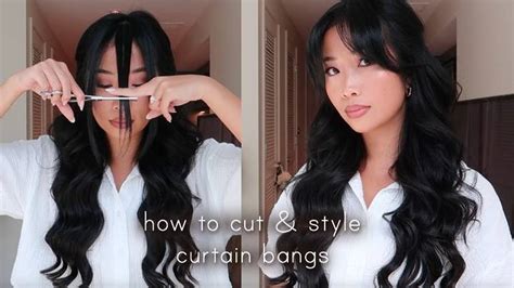 Mastering The Art Of Curtain Bangs A Comprehensive Guide On How To Cut And Style