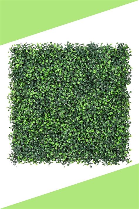 Sunnyglade 12 Pieces 20 X 20 Artificial Boxwood Panels