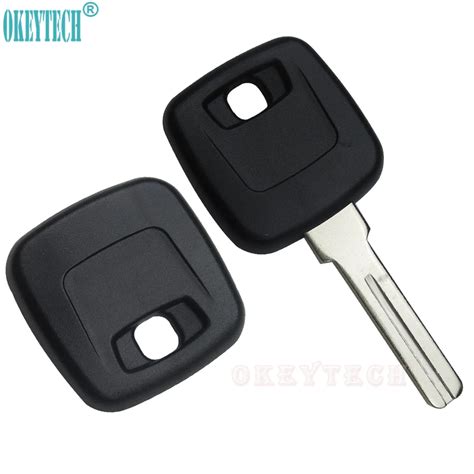 OkeyTech New Uncut Blade Transponder Replacement Key Shell Fob Case For