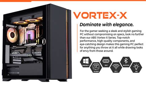 ABS Vortex X Aqua High Performance Gaming PC Intel I9 13900K