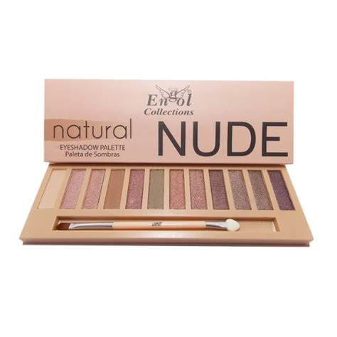 Sombras Maquillaje Nude Engol Mora Cosméticos