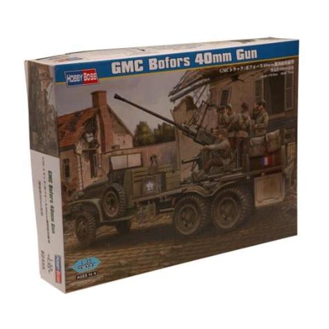 Buy Gmc Transport With Bofors 40mm Gun 135 Scale Plastic Model Kit