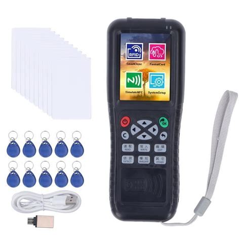 Copieur De Carte Rfid Duplicateur De Lecteur Rfid 125Khz 13 56Mhz Nfc