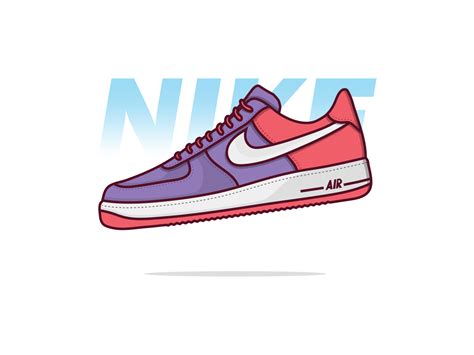 Nike Air Force Vector by Abdul Rahman on Dribbble