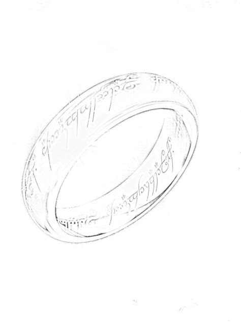 The One Ring Sketch by JNAM on DeviantArt