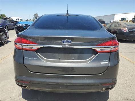 2017 Ford Fusion Se Photos Ca So Sacramento Repairable Salvage Car Auction On Mon Jun 10