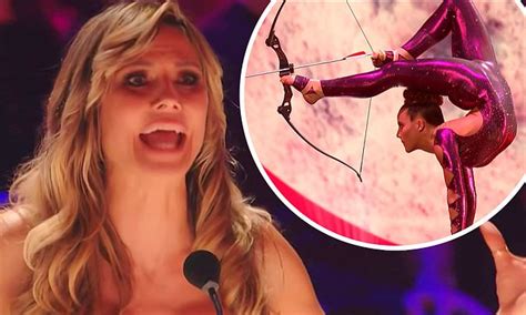 Americas Got Talent Fantasy League Heidi Klum Hits Golden Buzzer For