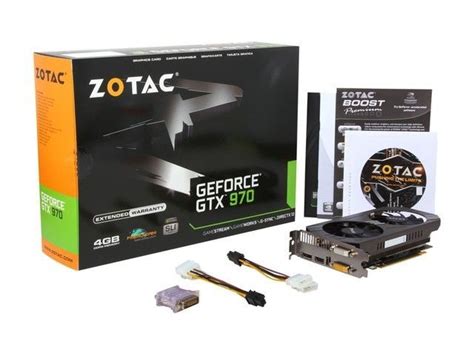 Placa de Vídeo Zotac Geforce GTX 970 4GB GDDR5 256Bit ZT 90101 10P