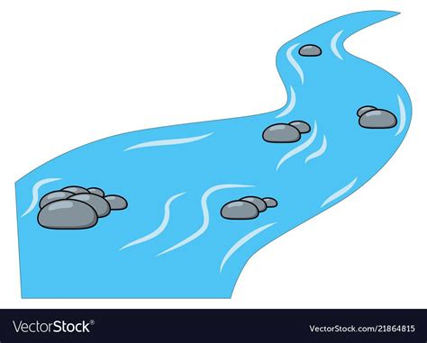 Cartoon Art River