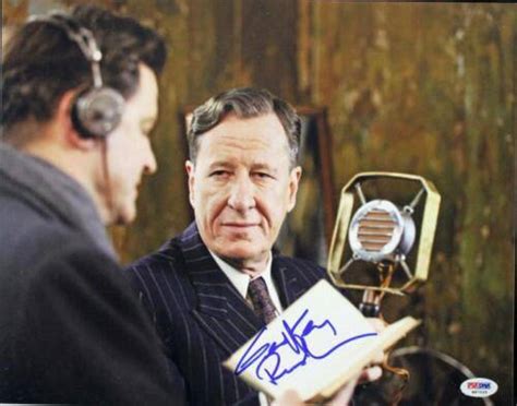 Geoffrey Rush The Kings Speech Signed 11x14 Photo Psa/dna #m97520