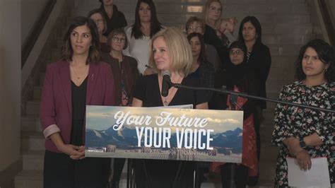 Alberta Ndp Leader Rachel Notley Says She Will Vote Ndp On Monday