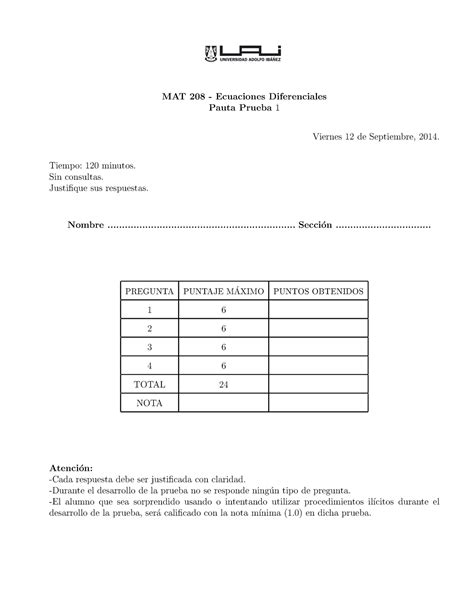 Examen Preguntas Y Respuestas Mat Ecuaciones