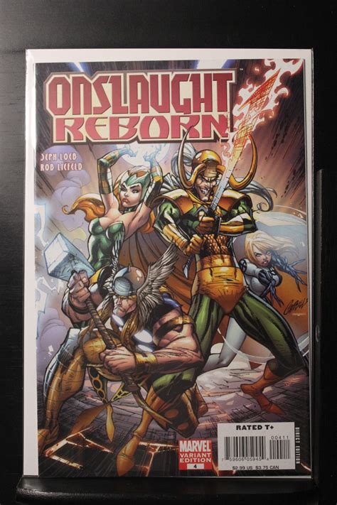 Onslaught Reborn Campbell Cover Comic Books Modern Age