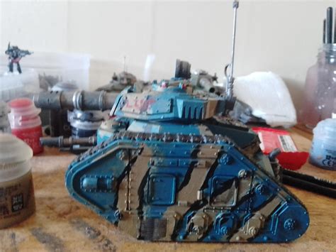 Lise My French Inspired Death Korps Of Kreig Leman Russ With Lascannon