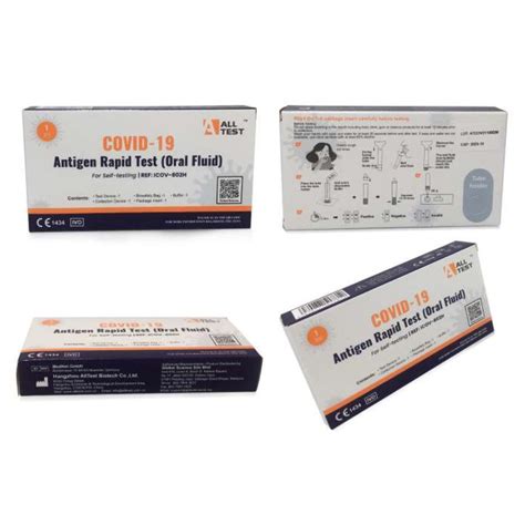 Ready Stock All Test Covid Antigen Rapid Test Oral Fluid Self