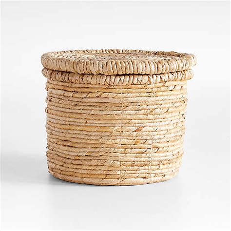 Baskets with Lids | Crate & Barrel