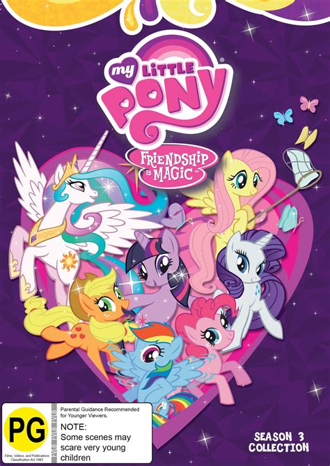 My Little Pony Friendship Is Magic Season 3 Dvd Buy Now At