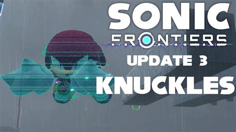 Knuckles Gameplay Sonic Frontiers Youtube
